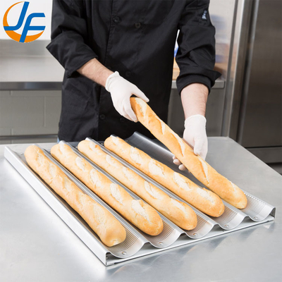 RK Bakvormen China Foodservice NSF 600X400/18X26inch/800X600 Commerciële Anti-aanbak Franse Baguette Broodbakplaat