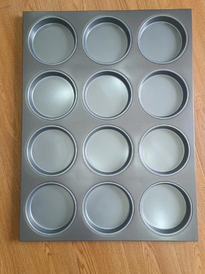 RK Bakeware China Foodservice NSF Aluminium Hard Geanodiseerde Coat Pizza Bakplaat Voor Industriële Bakkerij