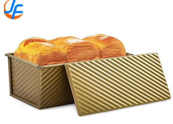 RK Bakeware China Foodservice NSF Glazuur Pullman Broodpan Met Deksel Aluminium Brood Toast Bakpan