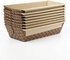 Beschikbaar Kraftpapier-Document Bakselbrood Pan Corrugated Mold Wood Pulp