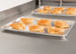 RK Bakeware China Foodservice NSF 1/2 Formaat Aluminium Brood Bakplaat Broodje/Aluminium Plaat Pan Draad In Velg 18&quot; X 13&quot;