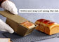 RK Bakeware China Foodservice NSF Glazuur Pullman Broodpan Met Deksel Aluminium Brood Toast Bakpan