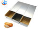 RK Bakeware China Foodservice NSF Aluminium Pullman Broodpan / Broodpan Broodvorm Met Losse Bodem