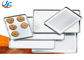 RK Bakeware China Foodservice aluminium bakplaat / Telfon bakplaat met anti-aanbaklaag