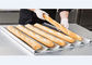 RK Bakeware China Foodservice NSF Australia Mackies 5 Flutes Nonstick Geglazuurd Aluminium Baguette Bakplaat