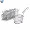 RK Bakeware China Foodservice NSF Gaas Frituurmand / Roestvrijstalen vierkante frituurmand