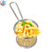 RK Bakeware China Foodservice NSF Vetfriteuse RVS Mini Frituur Serveermand Voor Frieten