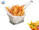 RK Bakeware China Foodservice NSF roestvrijstalen gaas frites frituurmand voor chips