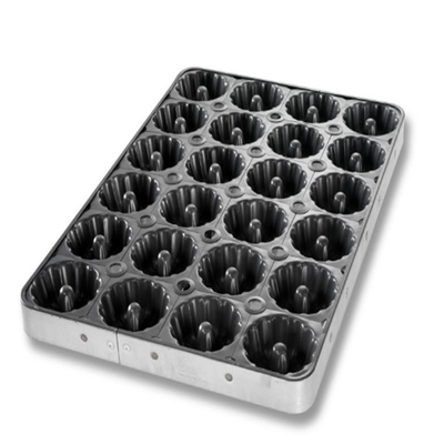 RK Bakeware China Foodservice NSF Mini Bundt Cake Bakplaat Pan