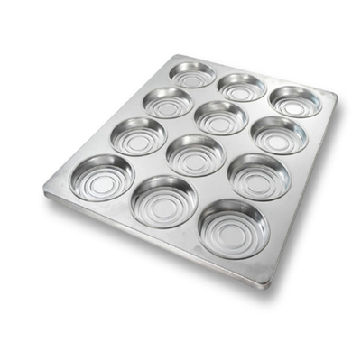 RK Bakeware China Foodservice NSF industriële ronde anti-aanbak aluminium schaal pizzapan