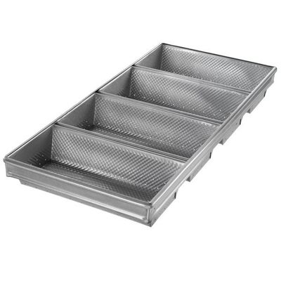 Rk Bakeware China-Foodservice 41145 Geglazuurde 4 Band Gealuminiseerde Stalen Haard Broodpan