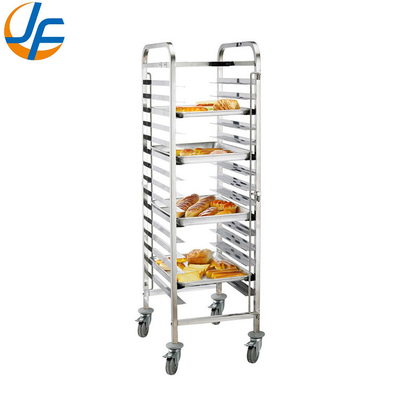 RK Bakeware China Foodservice NSF Roll In RVS Flatpack Bakplaat Trolley Bun Pan Rack