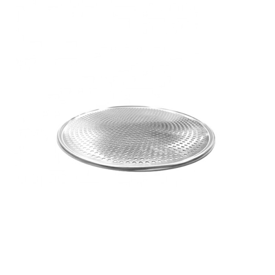 commerciële 10 inch pizza bandeja para hornear punch pizza tray moldes para pizza's