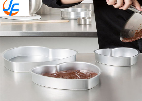 RK Bakeware China Foodservice NSF Commerciële Hartvormige Taartvorm Losse Bodem