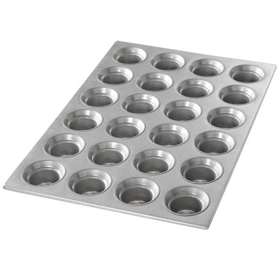 Rk Bakeware China Foodservice Nonstick Glazed Mini Crown Muffin Bakpannen voor groothandelbakkerijen