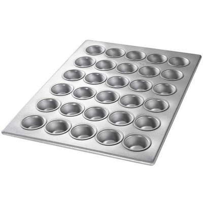 Rk Bakeware China Foodservice Nonstick Glazed Mini Crown Muffin Bakpannen voor groothandelbakkerijen
