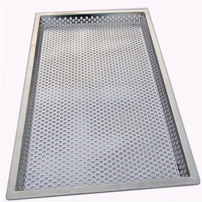 RK Bakeware China Foodservice NSF Custom 4-zijdig geperforeerde 304 roestvrijstalen droge bak