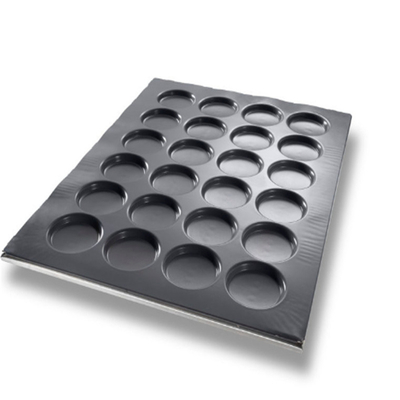 RK Bakeware China Foodservice NSF Durashield Coating 5 Kanaals Stapelbare Tablock Baguette Tray