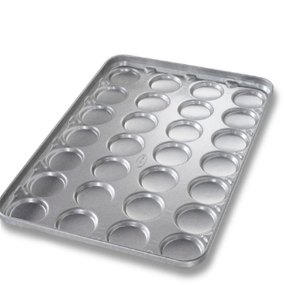 RK Bakeware China Foodservice NSF Durashield Coating Hamburger Pan Bakplaat Met Structurele Ribben