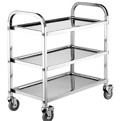 Industrie Opslag Draadframe Hand Trolley met Wielen