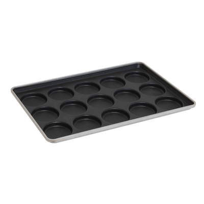 Rk Bakeware China-52345 gealuminiseerd staal 4,5 inch hamburgerbak / muffinvorm