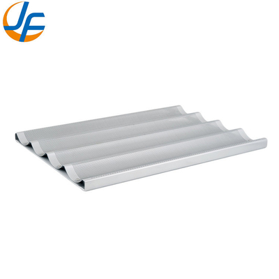 Rk Bakvormen China Aluminium 5 Loaf Baguette Tray / Stokbrood Pan