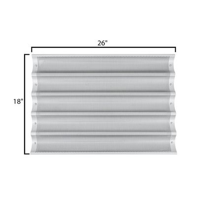 Rk Bakvormen China Aluminium 5 Loaf Baguette Tray / Stokbrood Pan