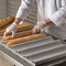 RK Bakeware China Foodservice NSF 5 Loaf Geglazuurd Aluminium Stokbrood Bakplaat Stokbrood Pan
