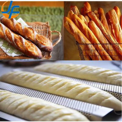 Rk Bakeware China-49053 5 Loaf Nonstick 600*400 Aluminium Uni-Lock Baguette Tray / Stokbroodpan