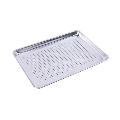 Rk Bakeware China-40855 Full Size 16 Gauge Geglazuurd 12 7/8&quot;X17 3/4&quot; Aluminiumplaat Bun Pan Tray