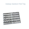 Rk Bakvormen China-Aluminium Nonstick Subway Sandwich Roll Bakplaat