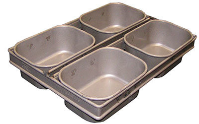 Rk Bakvormen China-600g Anti-aanbak 4 Bandjes Boerderij Witte Sandwich Brood Pan