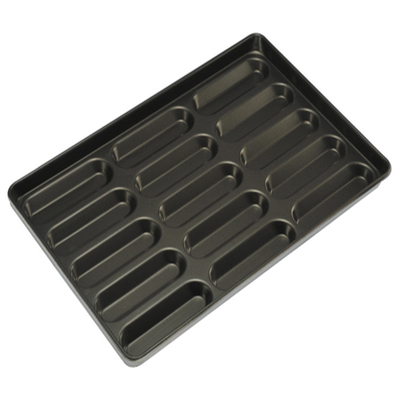 Rk Bakeware China- Nonstick Hoagie Bun Pan / Hot Dog Bun Tray