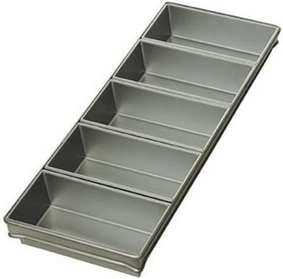Rk Bakeware China-Foodservice 41145 Geglazuurde 4 Band Gealuminiseerde Stalen Haard Broodpan