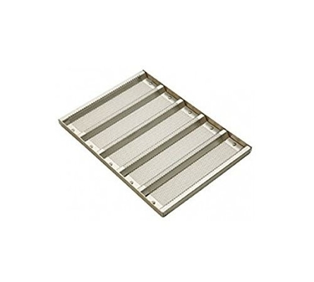 RK Bakeware China Foodservice NSF 49015 Glaze Aluminium Sub Sandwich Roll Pan Bakplaat