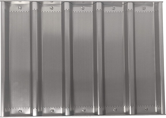 RK Bakeware China Foodservice NSF 49015 Glaze Aluminium Sub Sandwich Roll Pan Bakplaat