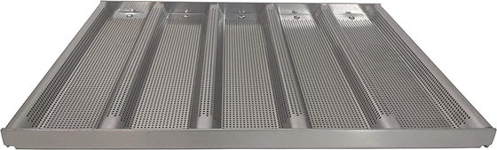 RK Bakeware China Foodservice NSF 49015 Glaze Aluminium Sub Sandwich Roll Pan Bakplaat