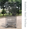 Rk Bakeware China-Roestvrijstalen Flatpack Rack Trolleys Ontworpen voor 16 Inch &amp; 18 Inch Tray