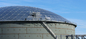 Aluminium geodetische koepeldaken Interne drijvende dakafdichting voor opslagtank