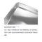 400x600 mm metalen plaat pan draad-in-de-rand lade 0,9 mm dikte oven bakvorm