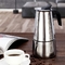 Roestvrijstalen Italiaanse Espresso Kookplaat Koffiezetapparaat Moka Pot