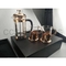 Borosilicaatglas French Press Travel Mug Rose Gold Portable 1000ml RVS French Press Coffee Makers Coffee