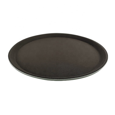 73.5*60 cm Antislip Ovale Plastic Dienblad Grote Gerecycleerde Plastic Platen Rubber Dienblad Voor Bar