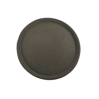 16 Inch Antislip Ronde Plastic Dienblad Grote Gerecycleerde Plastic Platen Rubberen Dienblad Voor Restaurant