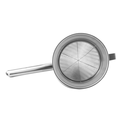 8/10 Inch Commerciële Versterking Ontdoen Vergiet Mesh Filter Roestvrijstalen Zeef Inkeping Draad Filter