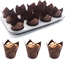 Tulip Paper Cupcake Liners Baking vormt de Omslag van Cupcake van de Muffinvoering tot een kom