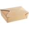 Kraftpapier-Document de Vakjes van het Maaltijdvoedsel het Wegwerpproduct neemt Containerslunch