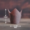 Tulip Baking Cup Paper Muffin-de Omslag Bruin Perkament van de Voeringsmuffin