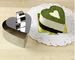 RK Bakeware China Foodservice NSF roestvrijstalen hartvorm mousse ringvorm Lamy Cheese cakevorm