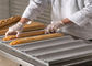 RK Bakeware China Foodservice NSF 5 Brood Aluminium Bakplaat Anti-aanbak Brede Sleuf Stokbrood Stokbrood Pan
